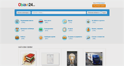 Desktop Screenshot of obiavi24.net